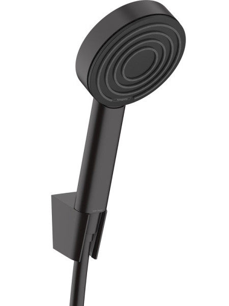 24301670 HG Pulsify 105 1jet душевой набор, матовый черный. Фото 1