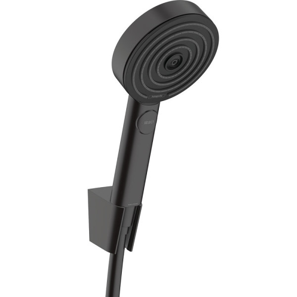 24303670 HG Pulsify 105 3jet душевой набор, матовый черный. Фото 1