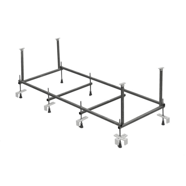 248660000 LEON монтажный комплект для акриловой ванны 1700x700 мм (каркас, комплект креплений к стене, система слив-перелив). Фото 1