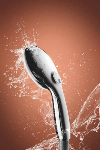 26161003 Tempesta 110 Ручной душ, 2 вида струи, хром (замена арт. 26161001). Фото 9