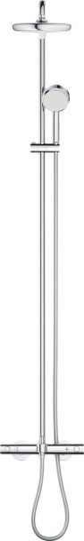 26223001 Tempesta Cosmopolitan 210 Душевая система для ванны с термостатическим смесителем, хром. Фото 3