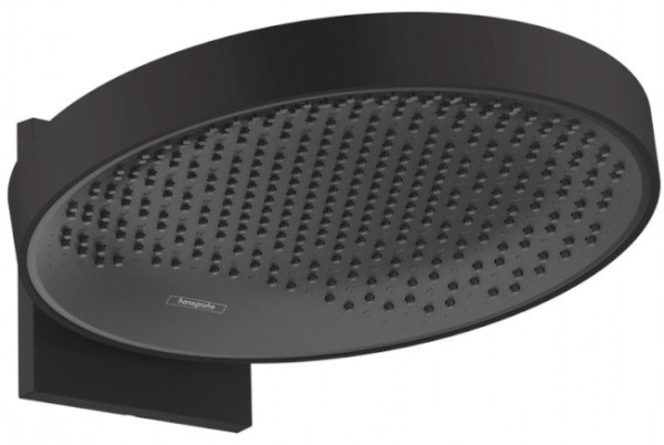 26230670 HG Rainfinity 360 1jet верхний душ с настенным держателем матовый черный. Фото 1