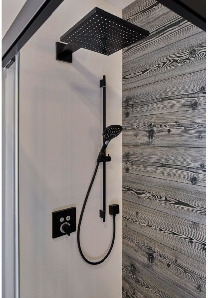 26238670 HG Raindance Е Air 1jet 300 верхний душ матовый черный. Фото 3