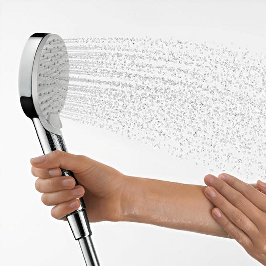 26284000 HG Vernis Shape Showerpipe 230 термостатическая душевая система. Фото 10