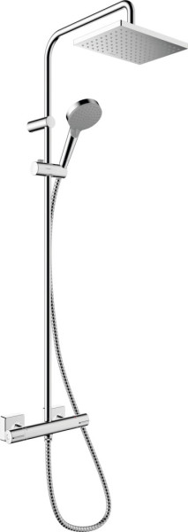 26319000 HG Vernis Shape Showerpipe 230 термостатическая душевая система. Фото 1