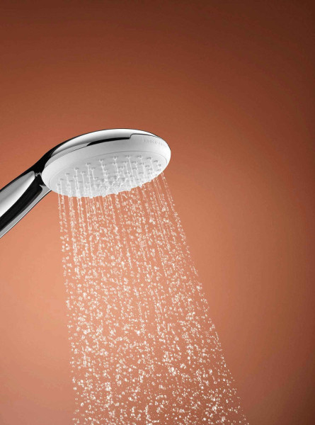 26406003 Tempesta 110 Ручной душ с держателем, 2 режима струи, хром (замена 26406001). Фото 5