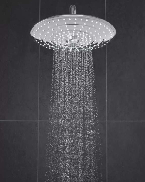 26455000 Euphoria 260 SmartControl Верхний душ, lII режима, хром. Фото 3