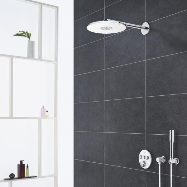 26475LS0 Rainshower 310 SmartActive Верхний душ с душевым кронштейном 430 мм, 2 режима струи, белая луна. Фото 4