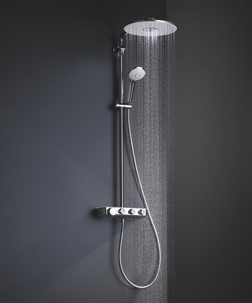 26507LS0 Euphoria SmartControl 310 DUO Душевая система с термостатом для душа, белая луна. Фото 7