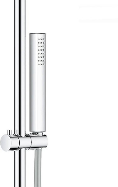 26508000 Euphoria SmartControl 310 DUO Cube Душевая система с термостатом, хром. Фото 8