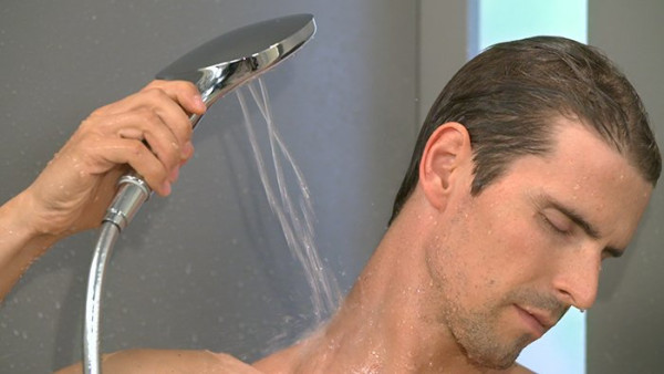 26520400 HG Raindance Select E120 3jet ручной душ белый/хром. Фото 5