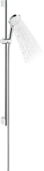 26533400 HG Crometta 1jet душевой гарнитур 65 см белый/ хром. Фото 2