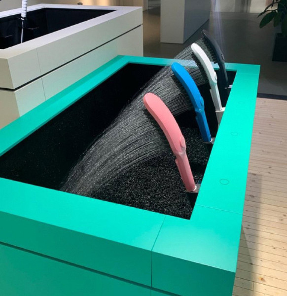 26640670 HG DogShower ручной душ для собак 150,3jet,матовый черный. Фото 4