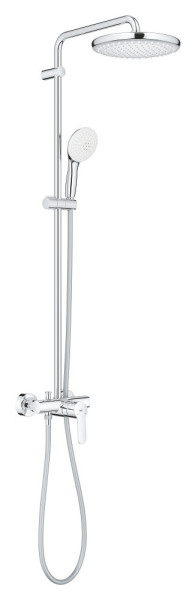 26673001 Tempesta System 250 Душевая система с однорычажным смесителем настенного монтажа, хром (замена арт. 26673000). Фото 2