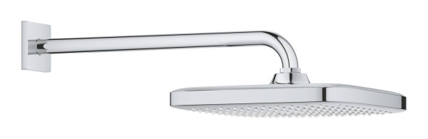 26682000 Tempesta 250 Cube верхний душ с кронштейном к стене, хром. Фото 3