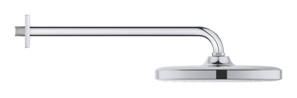 26682000 Tempesta 250 Cube верхний душ с кронштейном к стене, хром. Фото 5