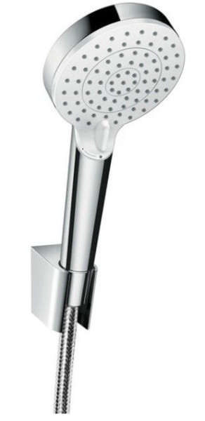 26691400 Душевой набор Crometta Vario, 1,25 м белый/хром. Фото 1