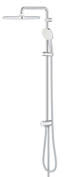 26694001 Tempesta System 250 Cube душевая система наружного монтажа с переключателем, хром (замена арт. 26694000). Фото 4