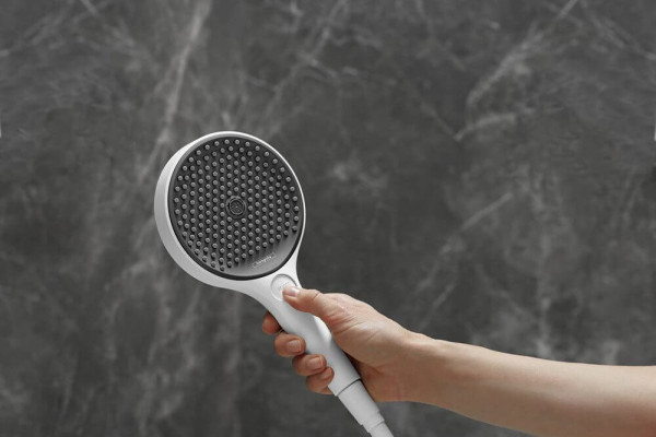 26842700S Set HG Rainfinity Showerpipe 360 1jet душевая система (26842700+26840180), матовый белый. Фото 11