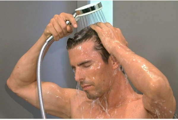 27271000 Rainshower F-series Верхний душ, 254х254 мм, шаровый шарнир, хром. Фото 6