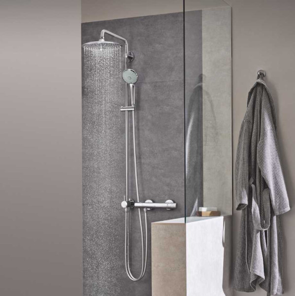 27421002 Euphoria 260 Душевая система с переключателем (без смесителя), хром. Фото 3