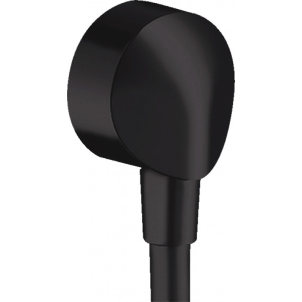 27454670 HG Fixfit шланговое подсоединение матовый черный. Фото 1