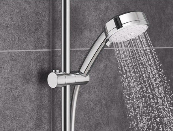 27578002 Tempesta New Cosmopolitan 100 Душевой гарнитур II, душевая штанга 600 мм, шланг 1750 мм, хром. Фото 3