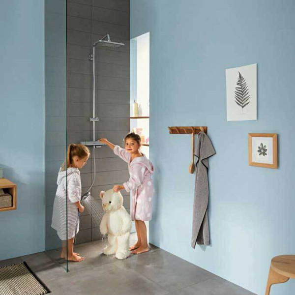 27630000 HG Croma E Showerpipe 280 1jet душевая система. Фото 4