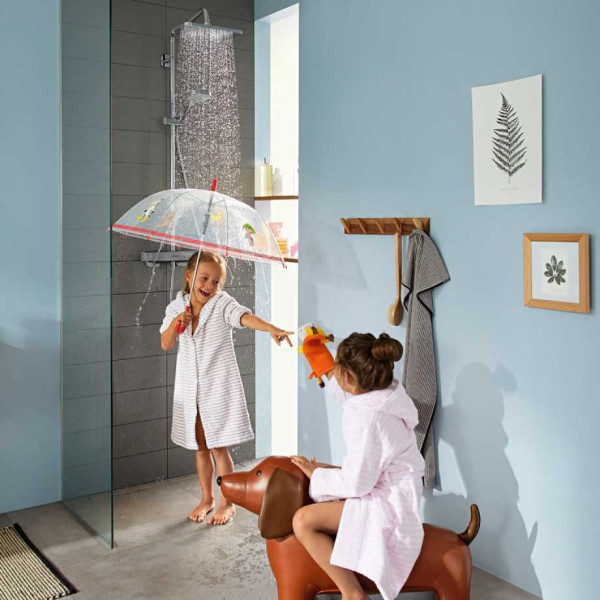 27630000 HG Croma E Showerpipe 280 1jet душевая система. Фото 6