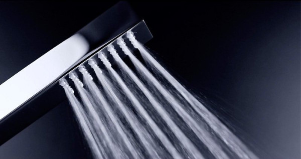 27700000 Euphoria Cube 100 Душевой гарнитур I, душевая штанга 600 мм, шланг 1750 мм, хром. Фото 2