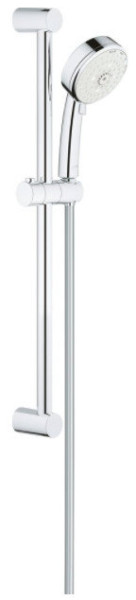 27787002 Tempesta New Cosmopolitan 100 Душевой гарнитур, душевая штанга 600 мм, шланг 1750 мм, хром. Фото 1