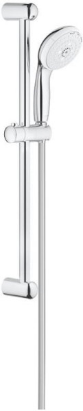 27794001 Tempesta New Cosmopolitan 100 Душевой гарнитур, душевая штанга 600 мм, шланг 1750 мм, хром. Фото 1
