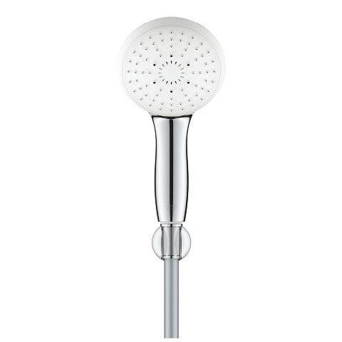 27849003 Tempesta 110 Душевой набор, 3 режима струи, настенный держатель, шланг 1750 мм, 13.5 л/мин, хром (замена 27849001). Фото 2