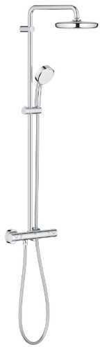 27922001 Tempesta Cosmopolitan 210 Душевая система с термостатическим смесителем, хром. Фото 1