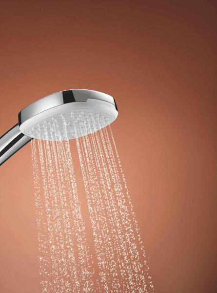 27929003 Tempesta Cube 110 душевой набор , 3 режима струи, 13,5 л/мин, штанга 600 мм, хром (замена 27929002). Фото 3