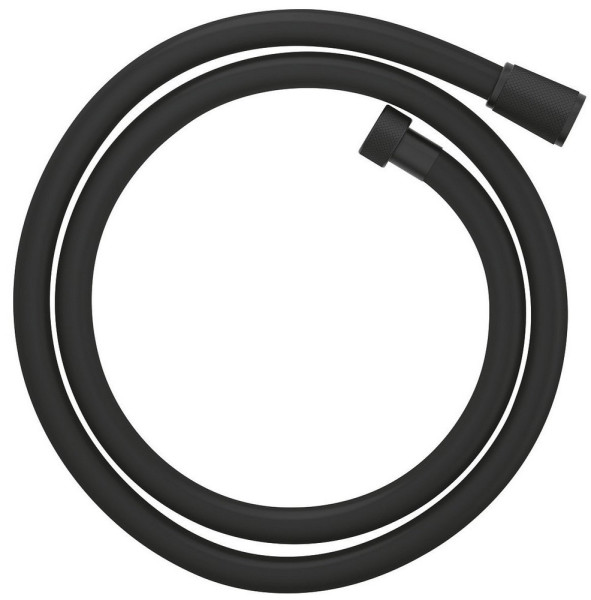 28362KF1 Silverflex Душевой шланг пластик, 1250 мм, макс. давление до 5 бар, фантомный чёрный. Фото 1