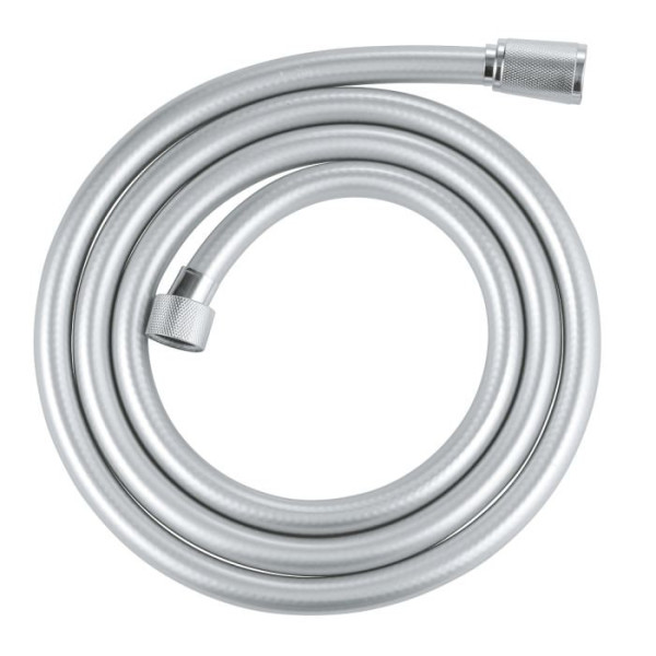 28388001 Silverflex Душевой шланг пластик, 1750 мм, TwistStop, макс. давление до 5 бар, хром (замена арт. 28388000). Фото 1