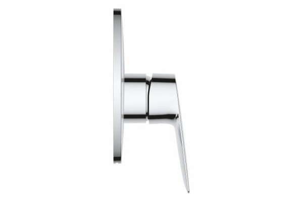 29078001 BauEdge Смеситель для душа (внешняя и встраиваемая части), хром (замена 29078000). Фото 2