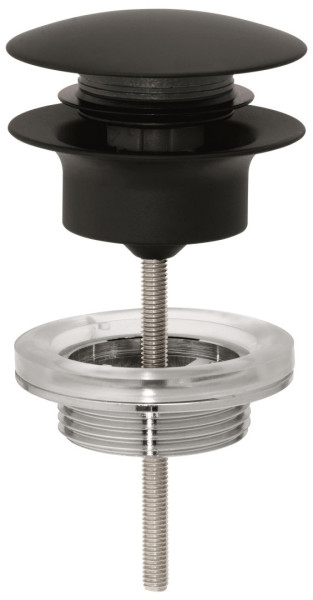 29510KF0 Донный клапан (Сливной нажимной гарнитур), фантомный чёрный. Фото 1