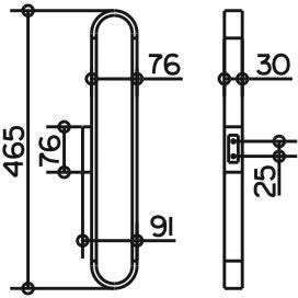 30070010000 EDITION 300 Держатель для 6 гостевых полотенец, хром. Фото 2