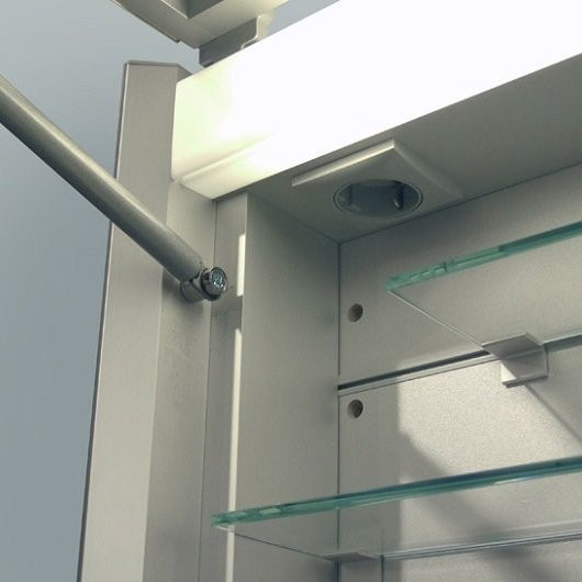 30202171201 EDITION 300 Зеркальный шкаф 1250х650х160 мм, 1 поднимающаяся дверца. Фото 4