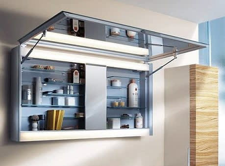 30203171201 EDITION 300 Зеркальный шкаф 950х650х160 мм, 1 поднимающаяся дверца (ДО ОКОНЧАНИЯ ОСТАТКОВ). Фото 4