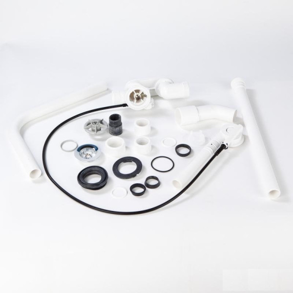 308889 Multiplex слив-перелив для нестандарт ванн, сифон, 40/50 x 1070, без накладок, плоская конструкция, модель 6163.2. Фото 2