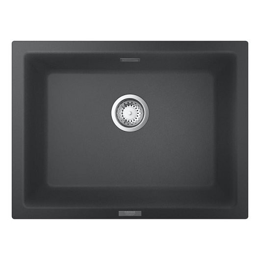 31655AT0 K700 Композитная мойка под столешницу,610 x 460, цвет серый гранит (AT0). Фото 2