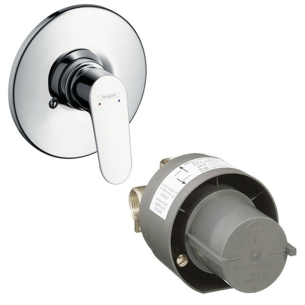 31967000S Set HG Focus смеситель для душа встройка (31967000+13620180). Фото 1