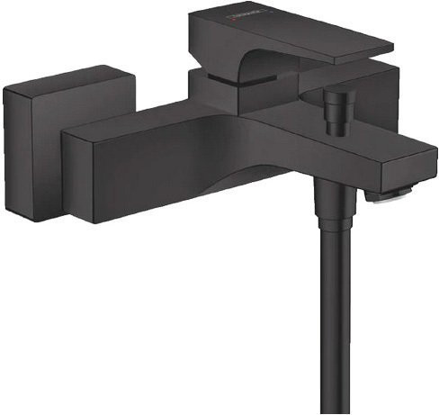 32540670 HG Metropol смеситель для ванны матовый черный. Фото 1