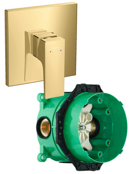 32565990S Set HG Metropol смеситель для душа (32565990+01800180) полир,золото. Фото 1