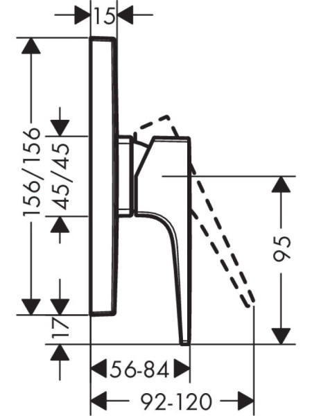 32565990S Set HG Metropol смеситель для душа (32565990+01800180) полир,золото. Фото 5