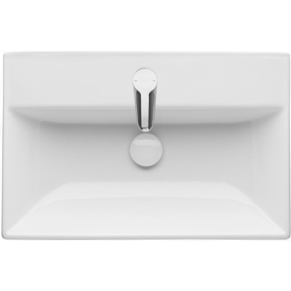 3274C400Y Oleta раковина мебельная 600х390, 1 отв. ГРУЗИТЬ ТОЛЬКО С МЕБЕЛЬЮ. Фото 3