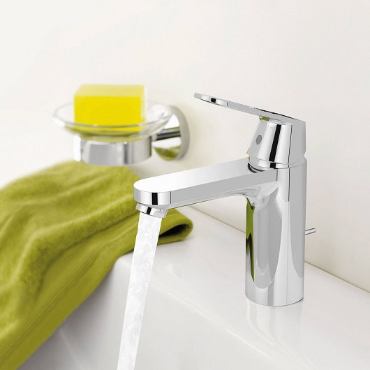 3282500E Eurosmart Cosmopolitan с донным клапаном и ограничением расхода воды, хром (замена 32825000). Фото 5